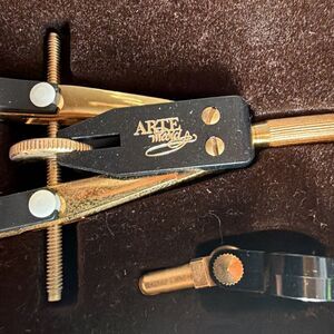 Vintage Alvin, Gold, Plated, Bow, Compass Drafting Tool In Original Box ￼